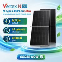 Panneaux solaires Trina TSM-NEG19RC.20Q 645-670W 645w 650w 655w 660w 650w 670w N-type I-TOPCon BIFACIAL DUAL GLASS