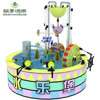 Dream Personnalisable Kids Indoor Outdoor Interactive Water Gun Fishing Waterwheel Fountain Skidway Table Fort Playground Equipment