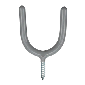 OEM Heavy Duty Screw-In U-<b>Hooks</b>-Iron Garage Storage <b>Hook</b>-<b>Wall</b> Mounted-Industrial Durable Grey Organizer-Vietnam Factory - Product Image 3