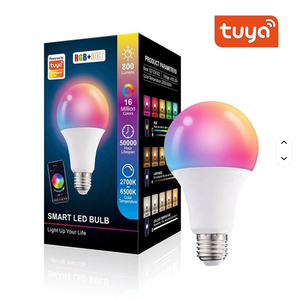 Smart Bulb Alexa Wifi Smart Bulb Controlled by Tuya App Alexa and Google