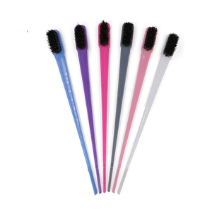 Peine de fibra de carbono con logotipo personalizado, cepillo de doble Control para pelo de cejas, venta al por mayor - Product Image 3