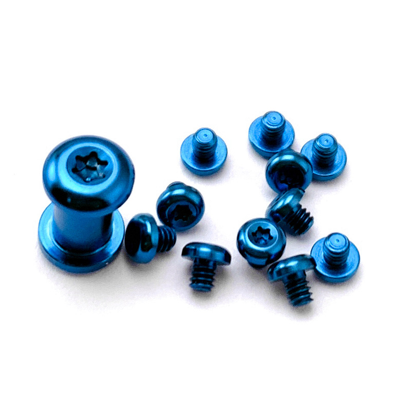 Blue Torx Screw Set For Benchmade Full Sze OTF Nfdel 3300 - Set Of - View #5