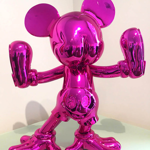 Sculpture grandeur nature Statue <span class=keywords><strong>de</strong></span> souris violette bizarre - Product Image 2