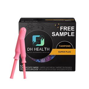 Органические хлопковые тампоны и прокладки для женщин оптом под собственной торговой маркой с индивидуальным логотипом OEM - Product Image 1