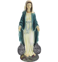 2025 Médaille Miraculeuse Madonna figurine Style Italien Religieux Jardin Statue sculpture personnalisée