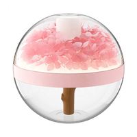 Humidificateur d'air à fleurs Offre Spéciale avec veilleuse Diffuseurs domestiques Purificateur d'humidificateur d'atomisation USB intelligent
