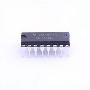 วงจรรวมไอซีชิป CD40175BE ใหม่และของแท้ - Product Image 1