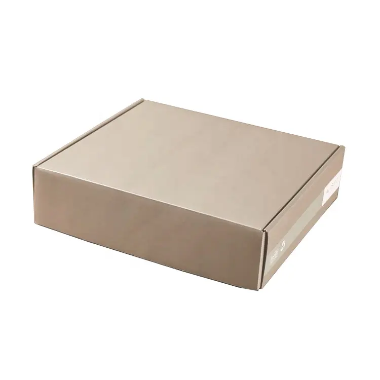 Cygedin Whole Sale Factory Low Price Mailer Box Corrugated Paper Packaging Box Custom Logo Brown for Shipping Goods UV Coating