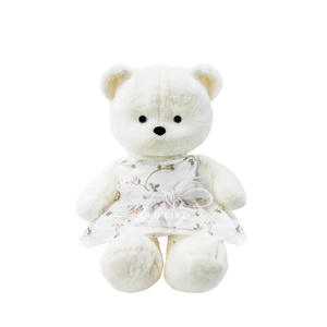 Costume de poupée élégante en peluche de 40cm de qualité supérieure robe de peluche de style peluche vêtements de poupée en plastique en gros - Product Image 3