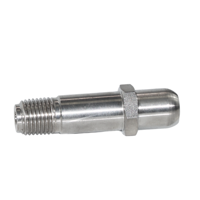 DKV CONNECTEUR DE TUYAU HEXAGONAL Raccord de tuyau BPS SS304Forgeage Hex Tuyau Mamelon raccord pneumatique Raccord de tuyau hexagonal droit Mamelon de tuyau hexagonal