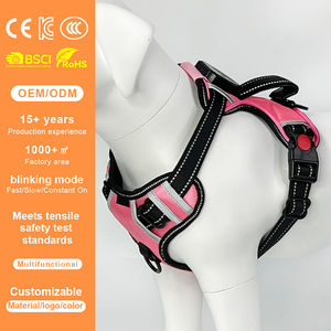 Pelacak Hewan Peliharaan QCool dengan Jaring Luar Ruangan, USB Isi Ulang, LED, Visibilitas Tinggi, Riwayat Perjalanan, Monitor Kesehatan, Pasokan Pabrik, Tali Kekang Hewan Peliharaan - Product Image 1