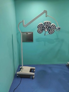 Điện thoại di động điện <span class=keywords><strong>LED</strong></span> phẫu thuật không bóng đèn hoạt động cánh hoa hình đứng khẩn cấp Nhà hát kiểm tra ánh sáng y tế - Product Image 5