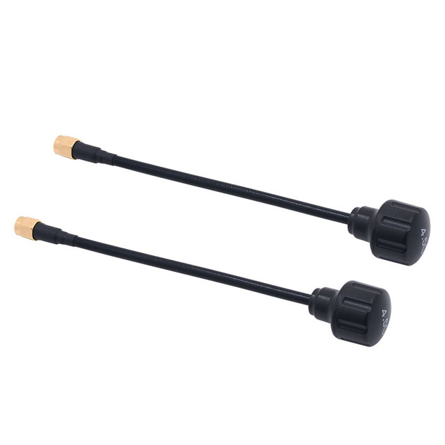2.4GHz & 5GHz Vertical Polarization UAV Radio Antenna Lollipop FPV Model Racing Launch Receive Universal Drone Accessories FS-L2