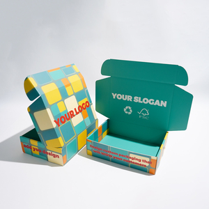 Fabricant Xianglee grande <span class=keywords><strong>boîte</strong></span> de vêtements d'expédition imprimée en couleur boîtes de beauté d'expédition personnalisées avec emballage de logo - Product Image 5