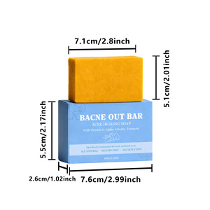 Body cleansing <b>soap</b> gently cleanses the skin moisturizes softens brightens moisturizes cleanses and refreshes the body - Product Image 4