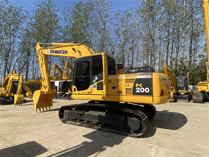 เครื่องขุดตีนตะขาบไฮดรอลิกเครื่องวิศวกรก่อสร้าง PC200-8 Komatsu 20Ton ต้นฉบับ - Product Image 3
