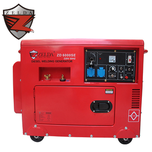 Generador de Soldadura Eléctrico Zelda ZD 6000 SE 5000W 220V de Tipo Silencioso con Arranque Eléctrico 6.5HP 50Hz - Product Image 2