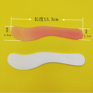 <span class=keywords><strong>Spatule</strong></span> à crème dépilatoire en plastique, pour épilation des poils, cosmétique, petite boule - Product Image 2