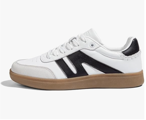 Zapatillas de Moda Clásicas Retro para Mujer, con Suela de Goma, Casuales, de Tenis, de Patinaje, de Cuero Genuino, Antideslizantes - Product Image 3