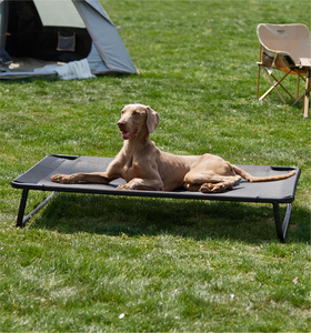 Magazzino per cani esterni sopraelevati per cani di grossa taglia, <span class=keywords><strong>amaca</strong></span> in rete lavabile, - Product Image 6