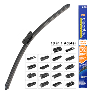 Balai d'essuie-glace en silicone multifonctionnel pour pare-brise de voiture, universel avec caractéristiques silencieuses pour les balais d'essuie-glace de voiture 14 "-28". - Product Image 1