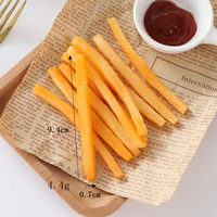 Frites artificielles décoratives, modèle de frites artificielles, cadeaux