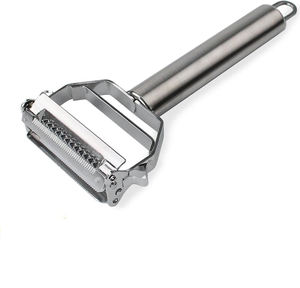 2 Pcs Stainless Steel Multifunctional Vegetable Potato <b>Peeler</b> <b>Julienne</b> <b>Peeler</b> - Product Image 1