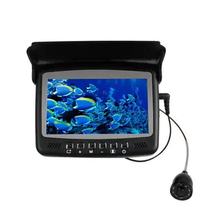 China nova função inventor dos peixes 1100tvl 4.3 polegadas TFT Monitor 50m voz câmera de vídeo subaquática de pesca tempo lont vídeo BS-ST13T