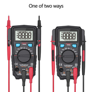 BSIDE ADM66 Digital Multimeter True RMS 6000 Counts Auto <b>Range</b> AC DC Voltage Current Capacitance Frequency Home Use - Product Image 2