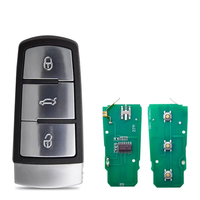 Télécommande de voiture pour VW Volkswagen Passat B6 3C B7 Magotan CC 3C0959752BA ID48 Chip 433MHz Auto Smart Control Keyless Go