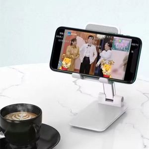 Wholesale Logo Universal Foldable Lazy Mobile Holder Plastic Cell Phone Stand <b>for</b> Business Custom Promotional <b>Gifts</b> - Product Image 5