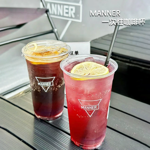 Wholesale Custom Logo Clear Disposable 16oz Cold <b>Drink</b> Ice Coffee PET <b>Plastic</b> <b>Cups</b> With Lids - Product Image 3