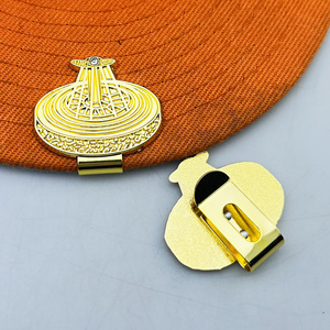 Clip para Gorra de Golf con Diseño de Calavera de Halloween, Aleación de Zinc, Esmalte, Personaje de Dibujos Animados, Accesorio para Uso en Exteriores - Product Image 3