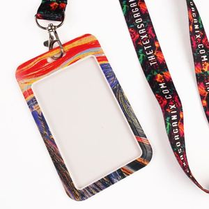 Custom Design Neck <b>Lanyard</b> Promotional Printed Nylon <b>Polyester</b> <b>Lanyard</b> Id Card Holder with <b>Lanyard</b> - Product Image 2