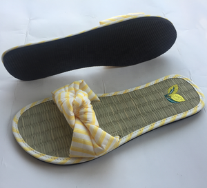 Infradito da <span class=keywords><strong>donna</strong></span> in <span class=keywords><strong>paglia</strong></span> intrecciata con suola in EVA, traspiranti, leggere, antiscivolo, per l'estate e la spiaggia - Product Image 6