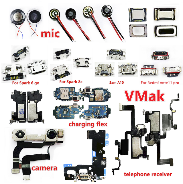 Mobile Phone Accessories Power Flex Cable for Samsung for xiaomi Power on OFF Volume Button Switch Flex