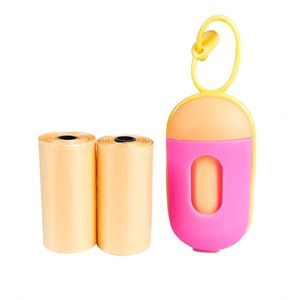 Dog Poop Walking Diaper pp <b>Bag</b> Pouch <b>Compostable</b> Handle Pet Dog Supplies for Dogs Include - Product Image 3