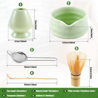 Fournisseur de l'usine de gélification Fouet Chasen en bambou Kit d'accessoires pour le thé Matcha à faible quantité minimale de commande Emballage personnalisable