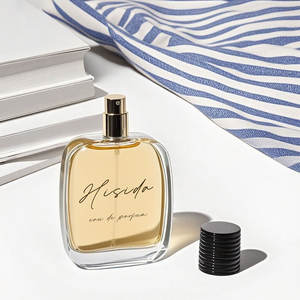 ขวดน้ำหอมแก้วใสขนาด30มล. 50มล. 100มล. พร้อมฝาปิดปรับแต่งได้ - Product Image 5