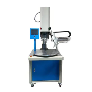 Automatic ultrasonic welding machine for plastic welder rotary table