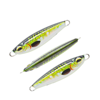 JIGGINGSOUL-RTS-322-30g40g Jigs métalliques imprimés en 3D pour la pêche au petit tarpon, Little Slow Jig, Jack, Jig pour eau salée, Lumière UV