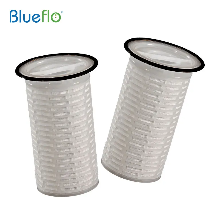 Blueflo Bag Filter Price 5/10 Micron Industrial Filter Bag Removes Impurities And Particles High Flow Filter Cartridges