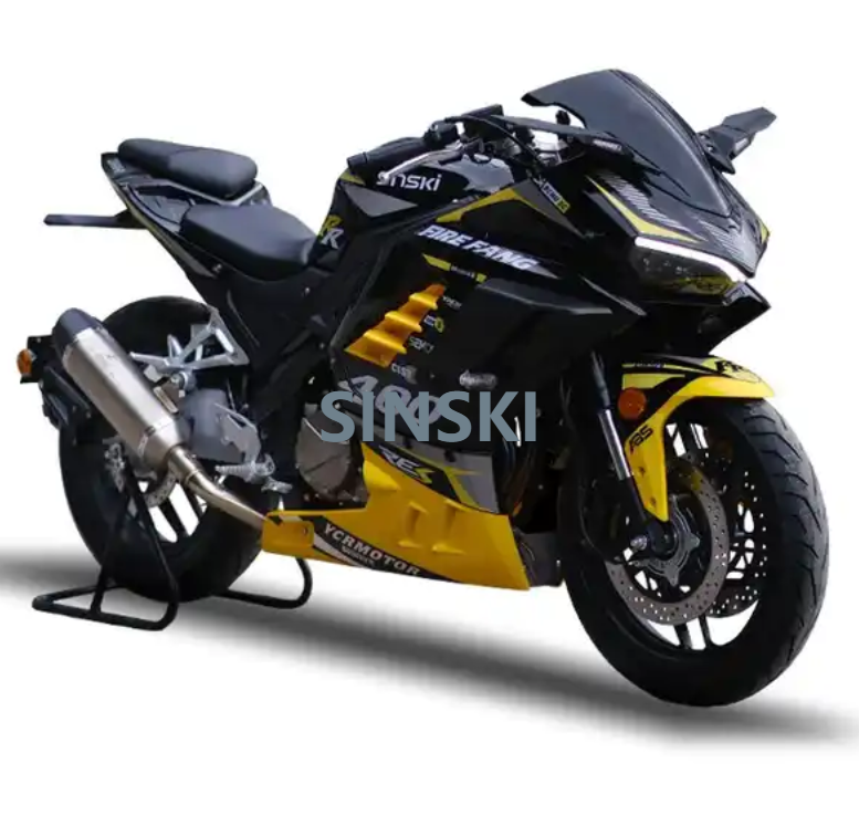 Yüksek hızlı benzinli benzinli spor motosiklet 400cc iki tekerlekli yarış şehir yol motoru Sportbikes