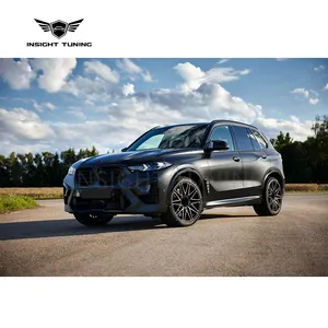 Terbaru Bumper depan panggangan pipa knalpot Bodykit untuk Bmw X5 G05 2023 Upgrade ke X5M F95 Lci 2024 Tubuh Kit