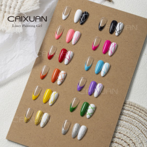Juego de delineador de gel para nail art, nuevo producto, 24 colores, <span class=keywords><strong>2021</strong></span> - Product Image 5