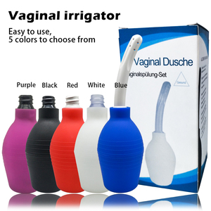 男女兼用 310ML シリコン製直腸洗浄浣腸器 - Product Image 3
