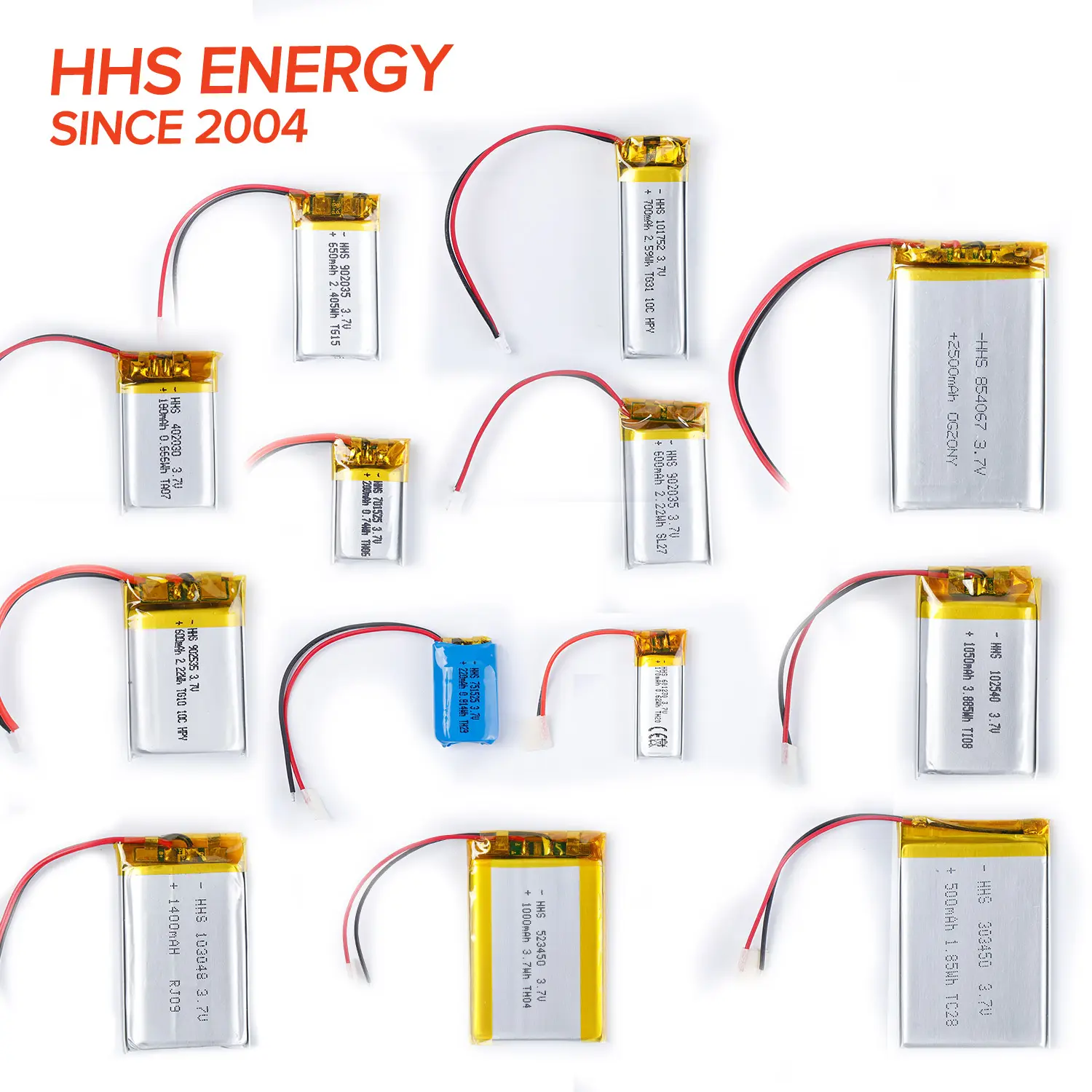 Usine prix personnalisé Rechargeable Lithium polymère batterie cellule 3.7v numérique batteries téléphone portable bluetooth lipo batterie