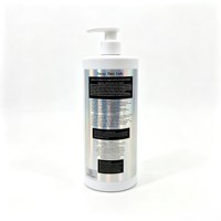 Étiquettes holographiques personnalisées en rouleau, autocollants en vinyle imperméables pour bouteilles de gel douche, shampooing, emballages cosmétiques