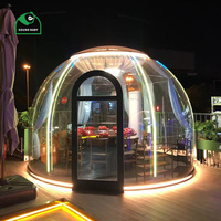 Tente bulle gonflable de luxe pliable et mobile de haute qualité pour le camping en extérieur et les événements – Igloo en plastique