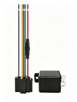 Traceur GPS QH200 pour Voiture et Camion, Système de Suivi de Flotte en Temps Réel Facile à Dissimuler, Application iOS et Android Gratuite